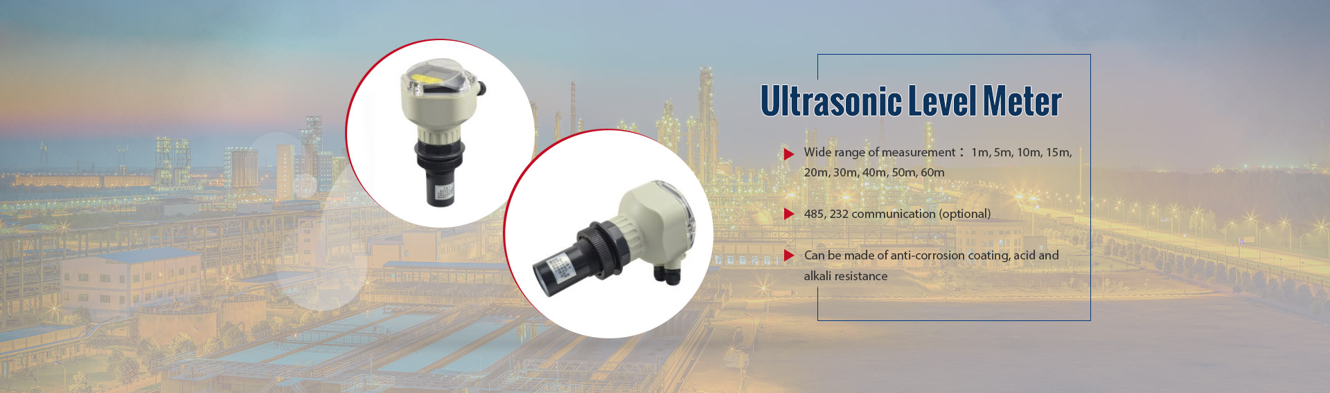 Ultrasonic Level Meter