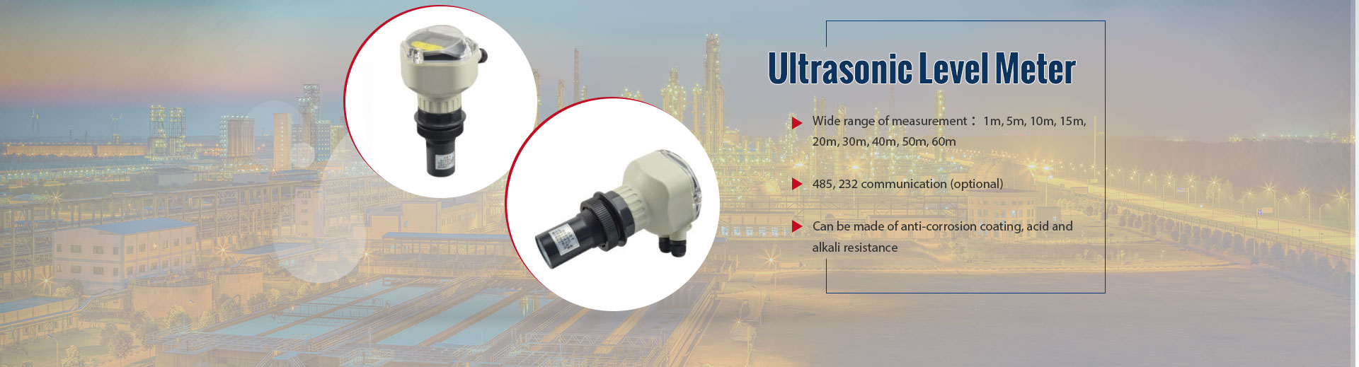 Ultrasonic Level Meter