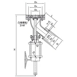 Pneumatic discharge valve