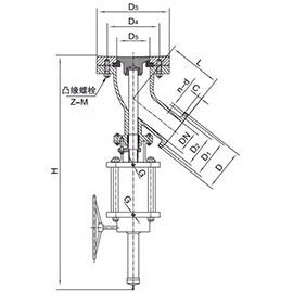 Pneumatic discharge valve