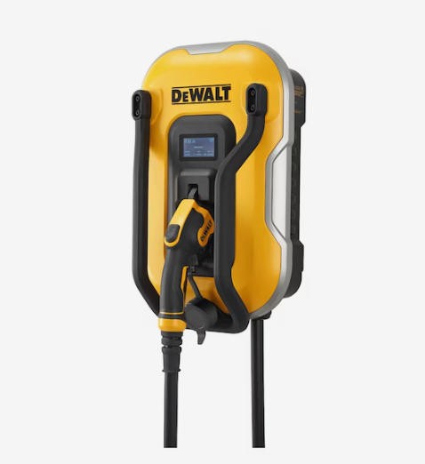 DEWALT ELECTRIC VEHICLE (EV) 240V LEVEL 2 CHARGER DEWALT ELECTRIC VEHICLE (EV) 240V LEVEL 2 CHARGER