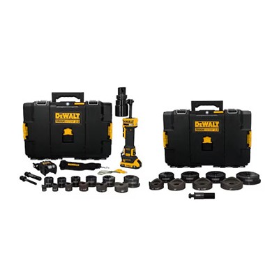 20V MAX* HYDRAULIC KNOCKOUT TOOL KIT WITH 1/2 IN. - 4 IN. PUNCHES AND DIES